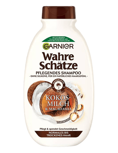 Wahre Schätze Kokosmilch & Macadamia Shampoo - Produktabbildung